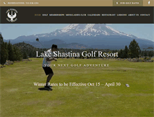 Tablet Screenshot of lakeshastinagolf.com